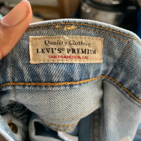 Levi's 511 Ripped Jean Shorts