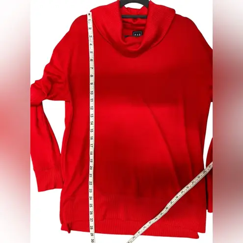 Gap  Softspun Cowl Neck Sweater Long‎ Sleeve Womens Medium Tall Red
