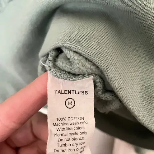 Talentless Cropped Crewneck Dolman Sweatshirt in Size Medium