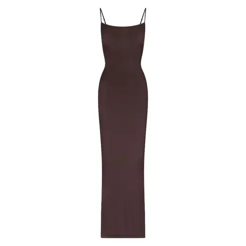 SKIMS Soft Lounge Long Slip Dress in Phoenix, Size X-Small