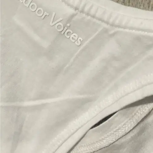 Outdoor Voices  Classic White Tank