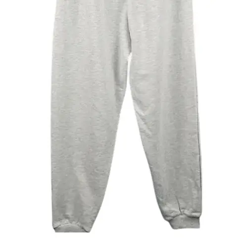 We Wore What NWT  High Rise Relaxed Slim Leg Fleece Joggers Pockets S Grey #3976