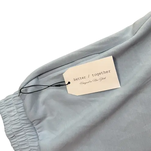 Better Together Size L Super Soft Lounge Shorts Light Periwinkle Blue Comfy NWT Blue Size L