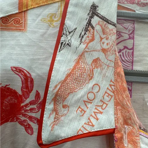 Jane and Delancey Multicolor Printed Button Down Shirt