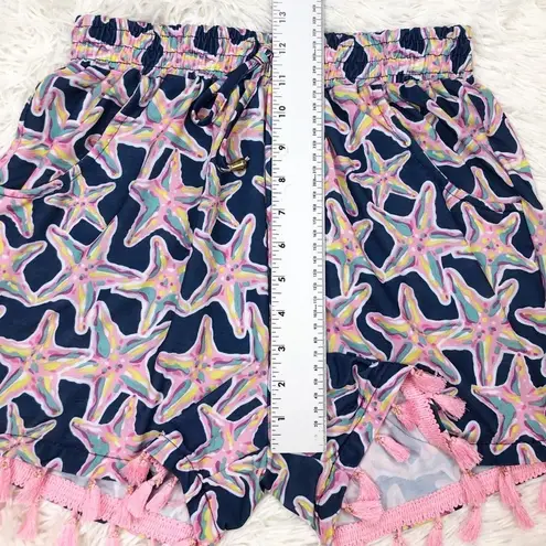 Simply Southern  blue starfish shorts size small