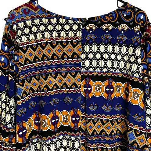 Chris & Carol Plus Polyester Spandex Ruffled Sleeve Blouse Size 3X #X1709027T