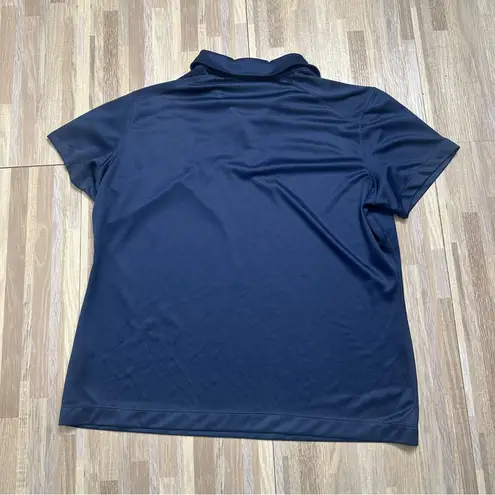 Nike  Golf Navy Blue Polo Shirt With Budweiser Logo, Size XL