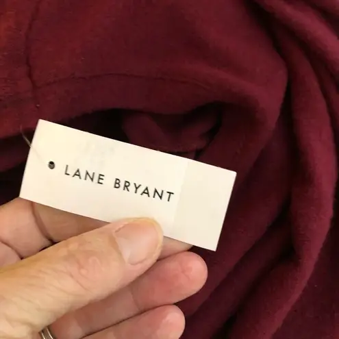 Lane Bryant  18/20 Friendsgiving light sweater in wine. Why wait?