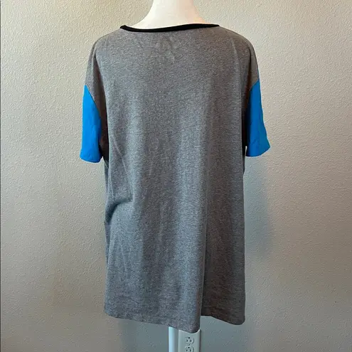 NFL Team Apparel Carolina Panthers Short Sleeve TShirt Size XXL