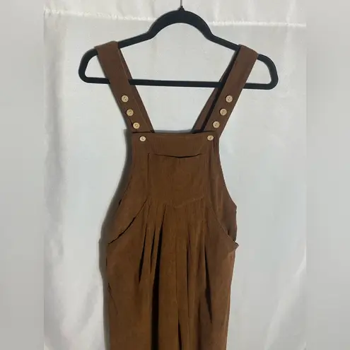 ZESICA Brown Corduroy Wide