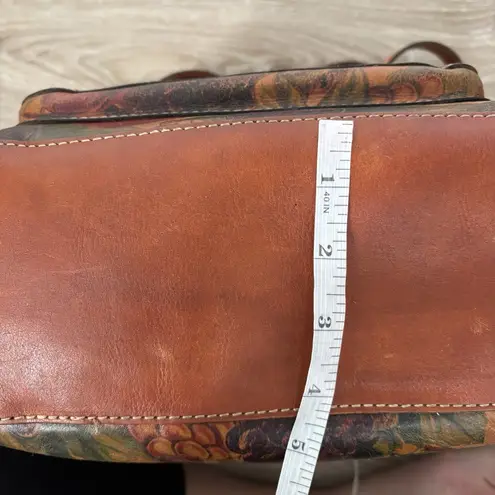 Patricia Nash Purse Bolsena Shoulder Tote Leather Florals Chic