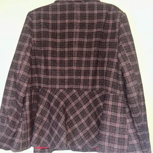 MetroStyle Women’s Wool Blend LS Lined Blazer 18 NNT