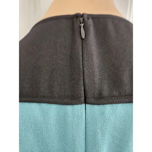 Marc New York Andrew Marc 90s Retro Colorblock Dress Size 4 Front Cutout