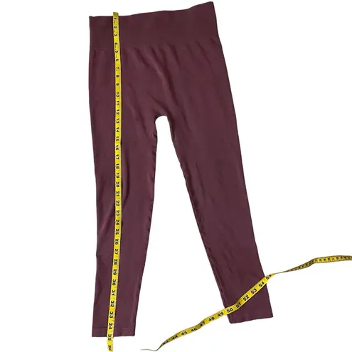 Feathers Maternity Leggings Purple Super Soft One Size Size undefined