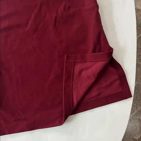 MM.LaFleur M.M. Lafleur Sadie 2.0 Maroon Red Classy Twist Shoulder Blouse Top XS