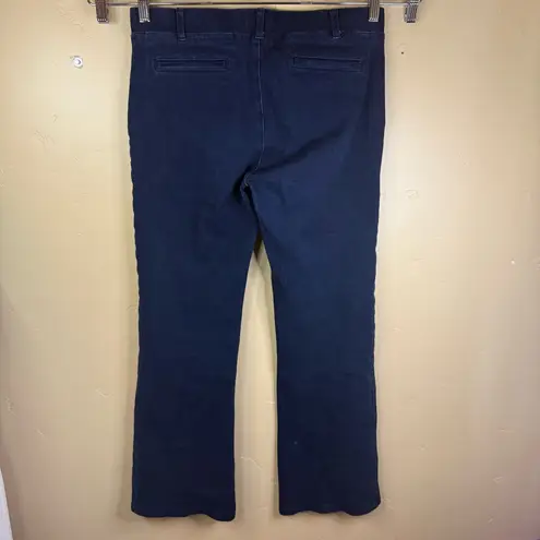 Betabrand Womens Pull On Flair Bootcut Denim Jeans Size Large Stretch Comfy