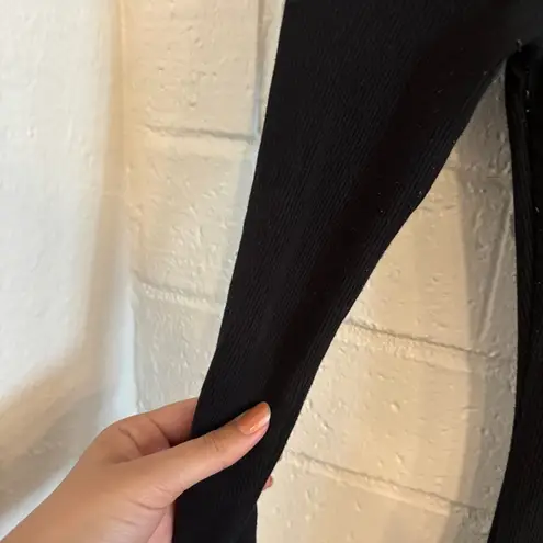 SKIMS  soft lounge long sleeve dress in black