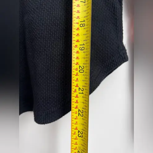 Free People  Switch It Up Crochet-Trim Thermal Top S