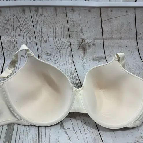 Vanity Fair Bra 42DD Beige Padded Underwire Adjustable Clasp Back Wide Strap