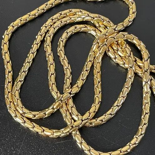 BVLGARI Small Serpenti Forever Square Shoulder Bag Metallic Leather - Preowned