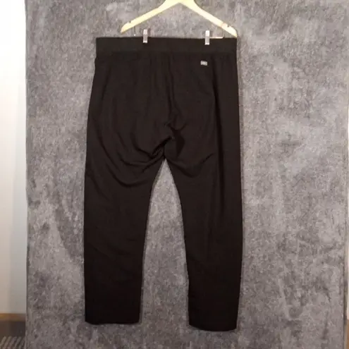 FIGS  Livigton High Rise Straight Leg Scrub Pants Black Womens XXL