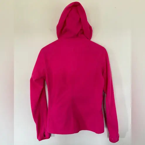 The North Face  Women's Bright Pink TKA 100 Full Zip Hoodie Size Medium Sweater