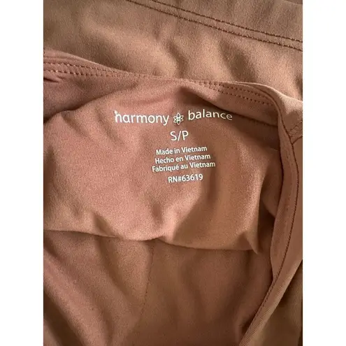 Harmony Balance Brown Sports Bra Size S