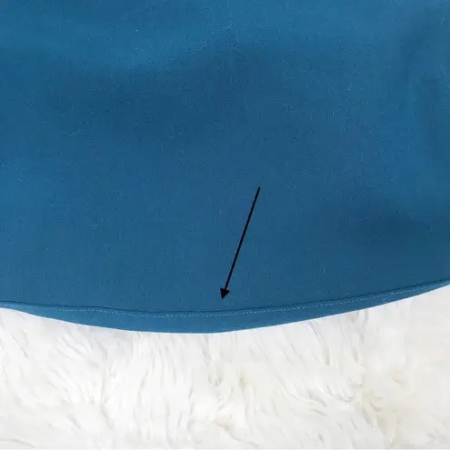 Elizabeth and James Emorie Cutout Halter Mini Dress Fit & Flare Teal Green Size 0