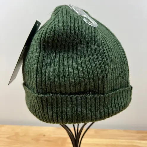 Wild Fable  Women's Green Ribbed Winter Hat - NWT
