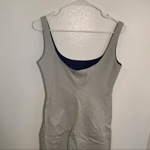 barney's new york Sleeveless Sheath Dress Gray 42