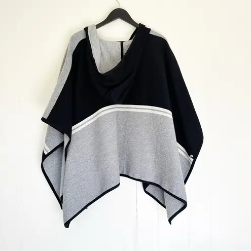 Ba&sh  Colorblock Poncho Lady Cape Wool Blend Small