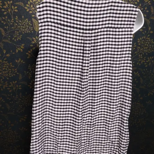 Kate Spade Saturday Black and White Checkered Top Size 12