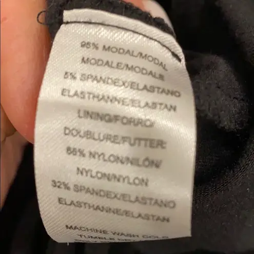 Lysse Black Marais Slimming Ruched Dress