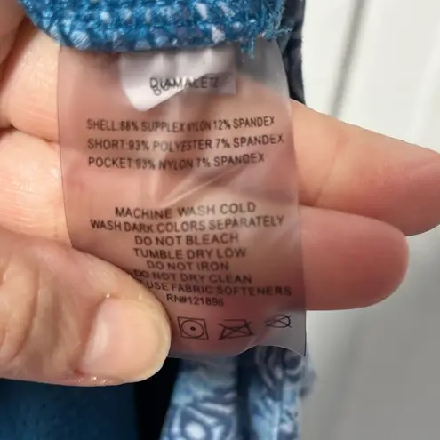 Title Nine Diamalete Blue & Gray Skirt Skort Pockets Golf Tennis Pickleball L