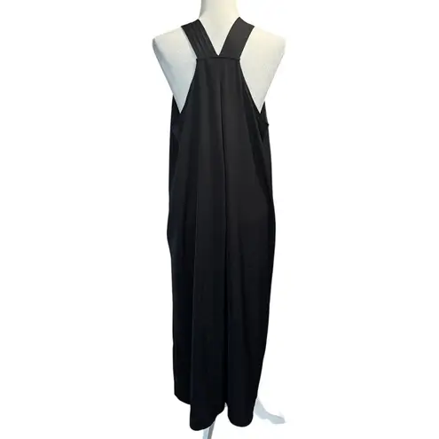Donna Karan Sleepwear Black Halter Maxi Slip Dress XL