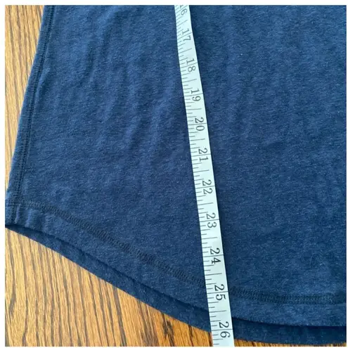 Saturday Sunday Anthropologie Top Womens Small Embroidered Tee Top Blue Casual