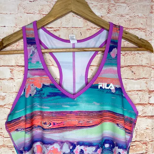 FILA  Purple Trim Activewear Tank Top thumbnail 2