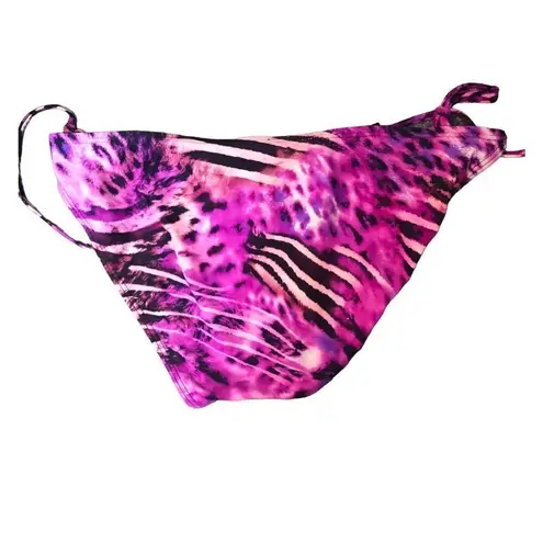 Smart & Sexy  tie dye pink purple white black bikini bottoms