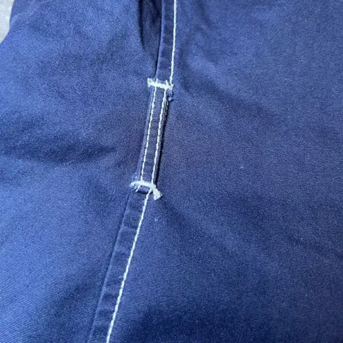 Isaac Mizrahi for Target Dress Womens Small Blue Sleeveless Button Up Collar