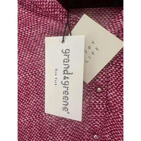 Grand & Greene Blouse Size S womens purple Red