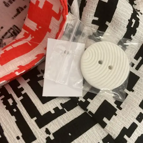 IC by CONNIE K Collection Textured Geo Print Jacket Womens Size Large NWT $178 Black