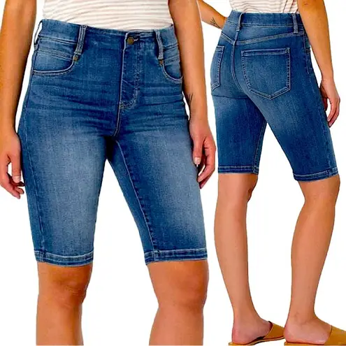 Liverpool NWT Los Angeles Glider Cruiser Denim Bermuda Shorts Highland Park 6/28