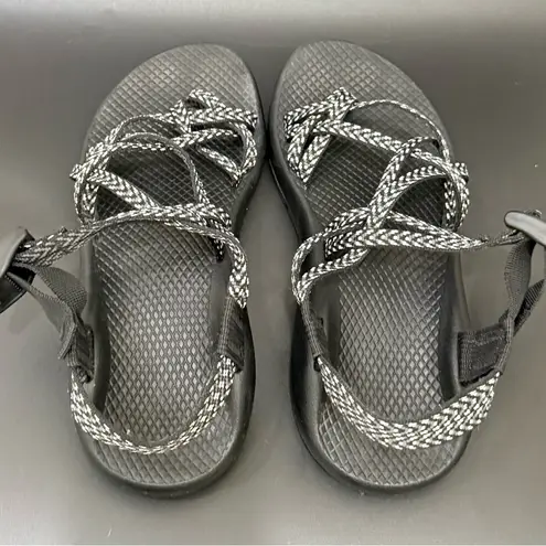 Chacos CHACO ZX/2 Classic Black/White Dual Straps Hiking Outdoor Women’s Sandals Size 7