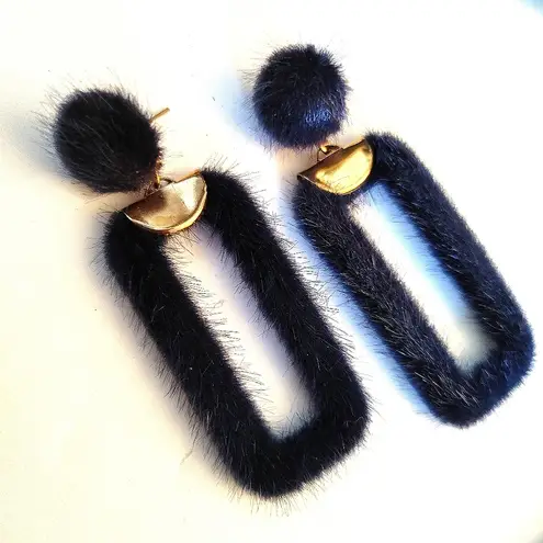 Tribal Boho Blue Feather Statement Necklace Set