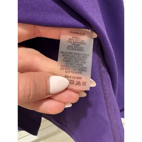 Title Nine Dress Small Diamalete Colorblock Athlesiure Activewear Built In Bra