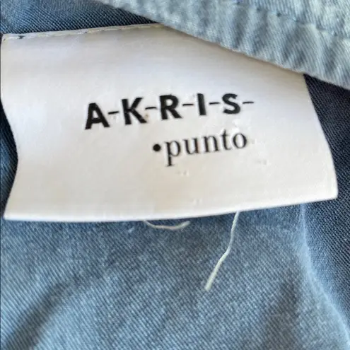 Akris Punto Slate Blue Midi Dress