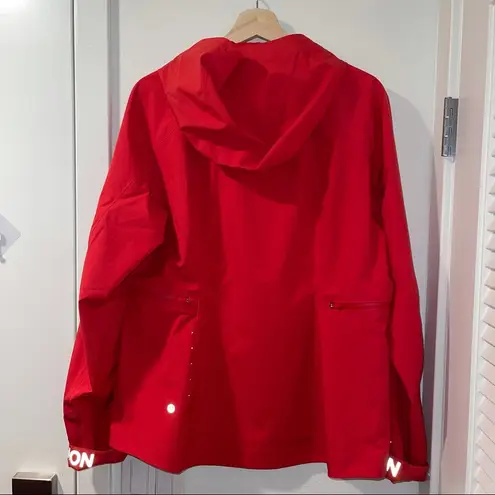 Lululemon  Break a Trail Jacket Grenadine Red sz 12