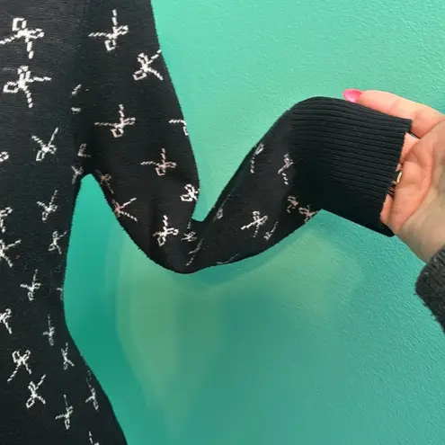 Downeast vintage Cardigan Sweater with Scissor Pattern