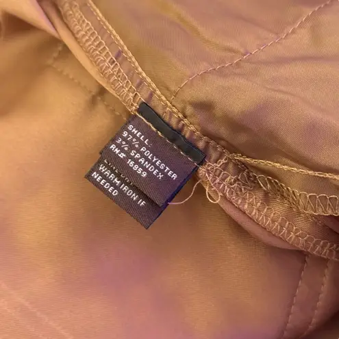 J. McLaughlin Womens Size 10 Pants Brown Suede Like Texture 5 Pocket Casual