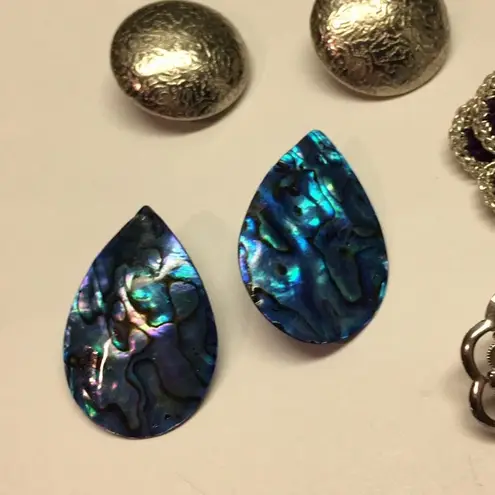 Lot Of 4 Costume Earrings Vintage